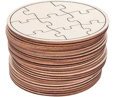 MINI WOODEN JIGSAW ROUND 25S
