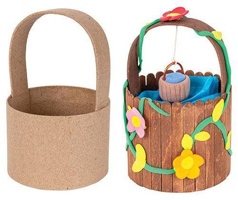 PAPIER MACHE BASKET