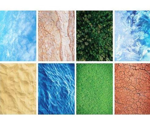 Pattern Paper A4 40PCS Environment Designs