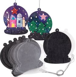 WOODEN SNOW GLOBE KIT 20S