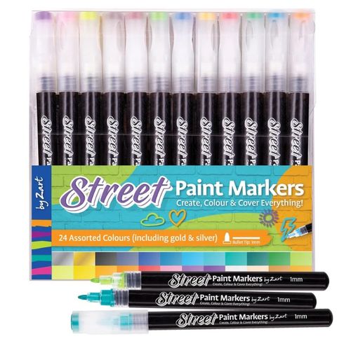 STREET PAINT MARKER BY ZART 1MM 24S