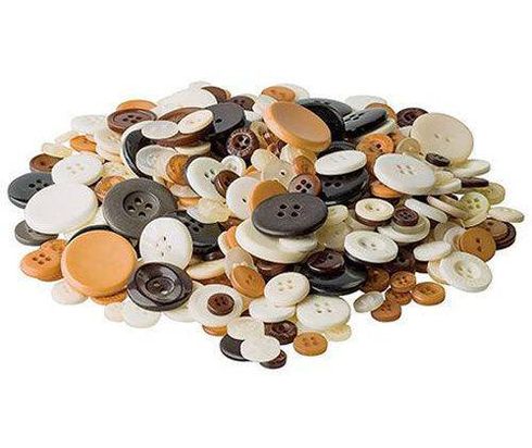 BASICS BUTTONS NATURAL 600G