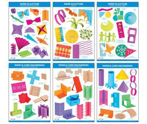 PAPER & CARDBOARD: SKILLS & CONSTRUCTION CHARTS A2