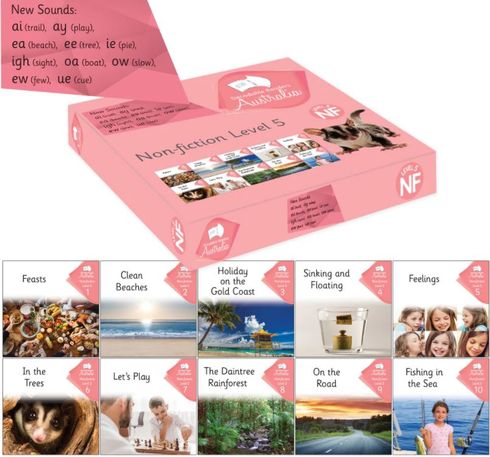 Decodable Readers - Non Fiction Level 5 - Individual Set Of 10 Titles