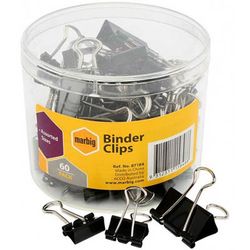 Foldback Clips Asstd Sizes Tub Of 60 9312311158488