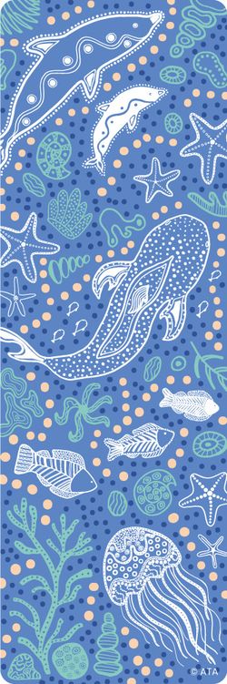  Wonderlands: Sea - Coconut Scented Merit Bookmarks (Pack of 35)