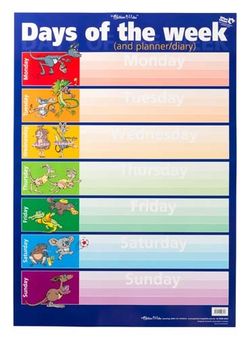 Chart Days Of The Week  9781920926397