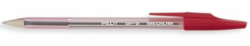 Pen Ballpoint Medium Red Pilot *Each* 4902505395369
