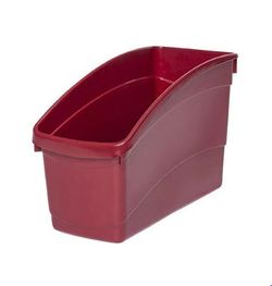 Plastic Book and Storage Tubs
