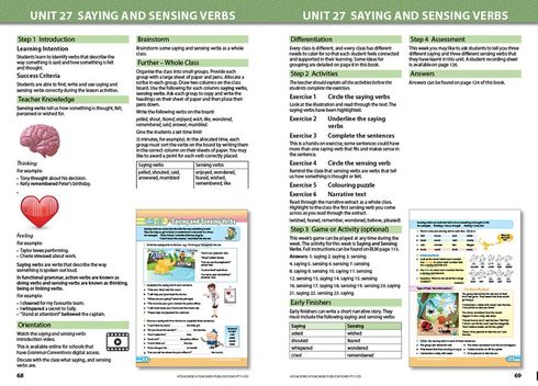 Grammar Conventions - Teacher's Book with Games: Year 3
