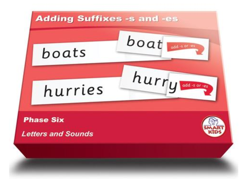 Suffix Strips Adding Suffixes Phase 6 9421002412577