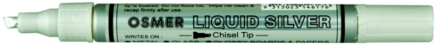 Paint Marker Osmer Liquid Silver Chisel Tip  *Each* 9313023146176