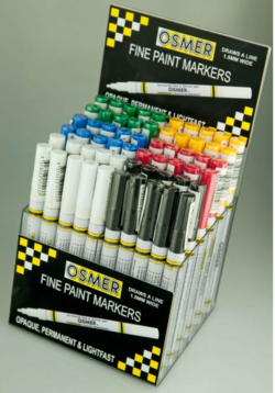 Paint Marker Osmer Red Fine Tip 1.5mm Line *Each* 9313023015038