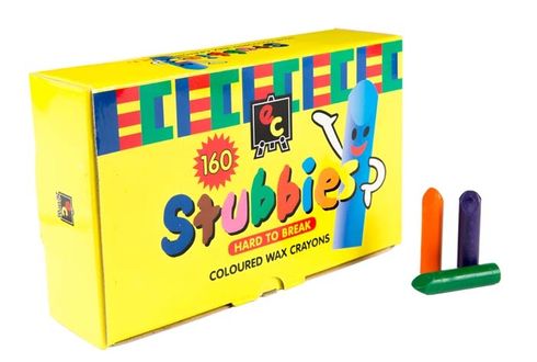 Crayons Stubbies 160pcs School Pack 9314289011314