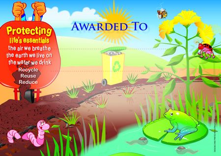 Certificates - Caring For Our Environment  - Pk 200 CE370