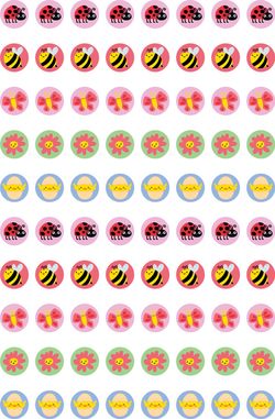  Spring - Dynamic Dots Stickers (Pack of 800)