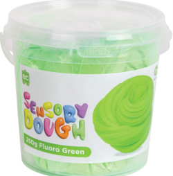 Sensory Dough - Fluro Green 250g