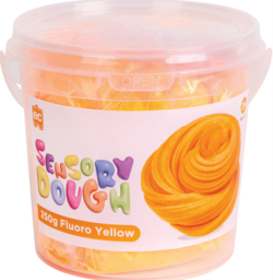 Sensory Dough - Fluro Orange 250g