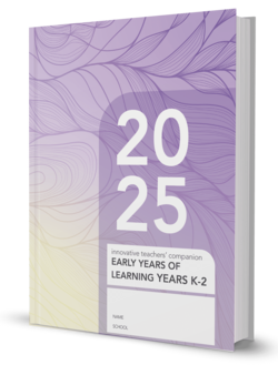 INNOVATIVE TEACHERS COMPANION 2025 EARLY YEARS OF LEARNING K-2 Wirebound ITC