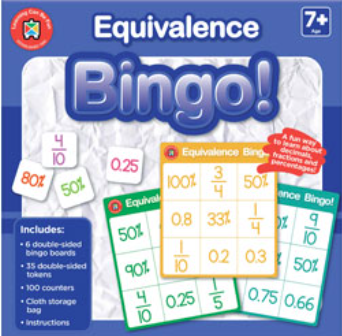 Equivalence Bingo 