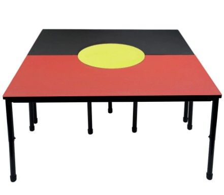 Aboriginal Flag Table