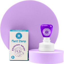 MERIT STAMP - GIGGLE &amp; GROW - EXCELLENT EFFORT 9314289038250