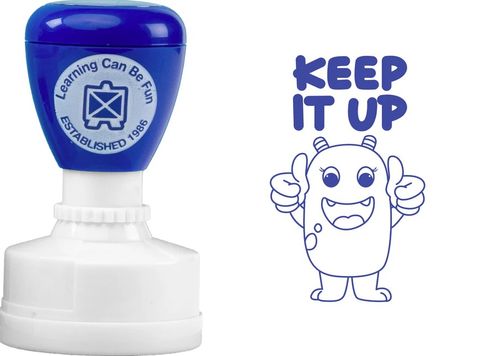 MERIT STAMP - GIGGLE &amp; GROW - KEEP IT UP 9314289038298