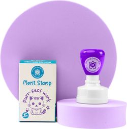 MERIT STAMP - CAT - PURR-FECT WORK