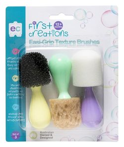 Texture Brushes Set of 3 Easi-Grip 9314289030339