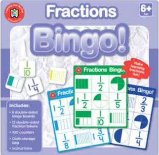 Fractions Bingo
