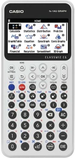 NEW Casio fx-1AU GRAPH Calculator 2026 IREPLACES fx-CG50AU fx1AU  is modelled after the fx-8200 AU scientific, making an easier transition from early to senior secondary. Retaining the software you know and love but making it easier and faster to use
