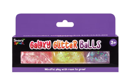 Glitter Balls Purple 
