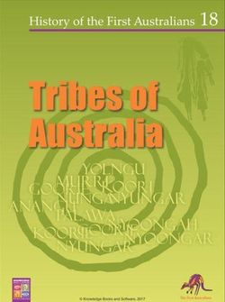 TRIBES OF AUSTRALIA