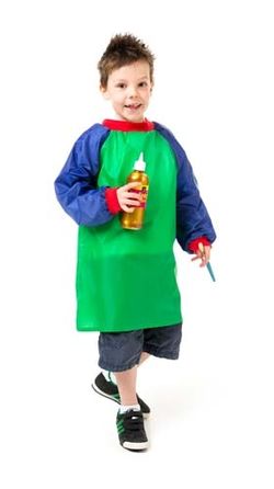 Smock Junior Artist reen and Blue Ages 5-8 9314289026523