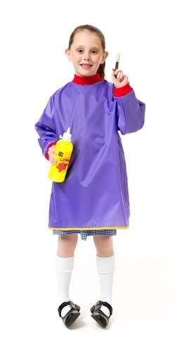 Smock Junior Artist Purple Ages 5-8 9314289026516