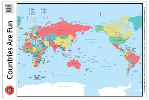 Countries Are Fun Poster 9314289034115