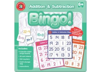 Addition & Subtraction Bingo
