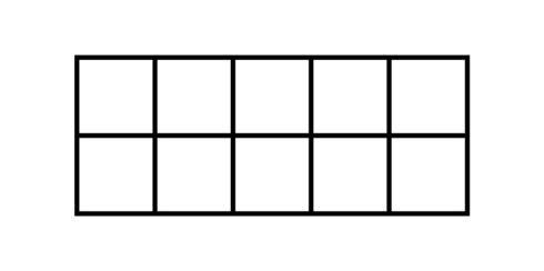 Tens Frame - Learning Stamp