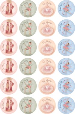 Ballet - Merit Stickers (Pack of 96)