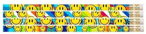 Pencils - Smiley Sensations  - Box of 100