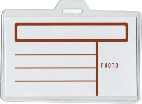 ID Pouch Pk 20 Clear PVC Osmer Landscape 96X63mm 9313023200014