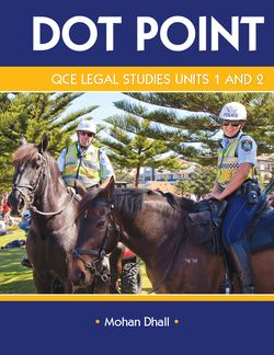 QCE DOTPOINT Legal Studies Units 1-2