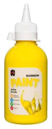 Rainbow Paint 250ml Brilliant Yellow 9314289001766