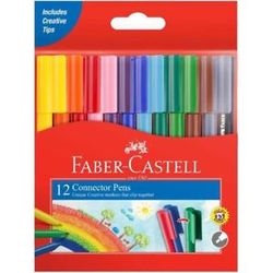 Felt Pens Pk 12 Faber Connector 8997010768995