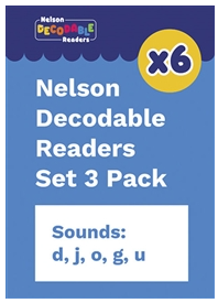 Nelson Decodable Readers Set 3 small group pack x 120