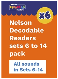 Nelson Decodable Readers Sets 6 to 14 Classroom Set Pack X 660