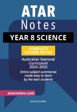 ATAR Notes Year 8 Science Complete Course Notes