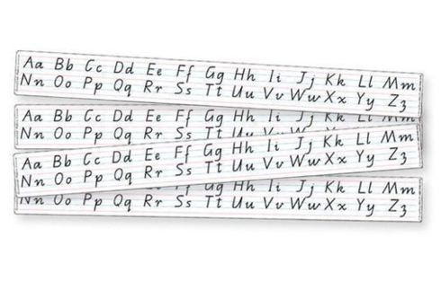 Desk Strip – QLD Alphabet Cursive Pk 30