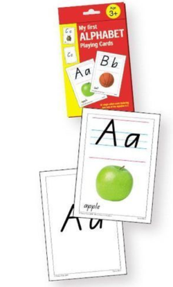 Playing Cards – My First Alphabet Qld Script