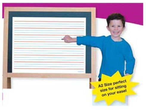 Classroom Writing Pad QLD Ruled A2 Size 30 Sheets
